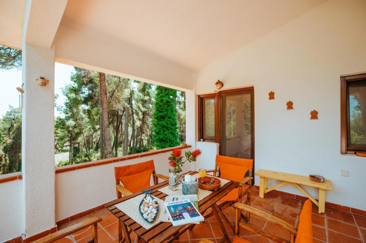 Beautiful Summerhouse In Sani'S Pine Forest Sani  Luaran gambar